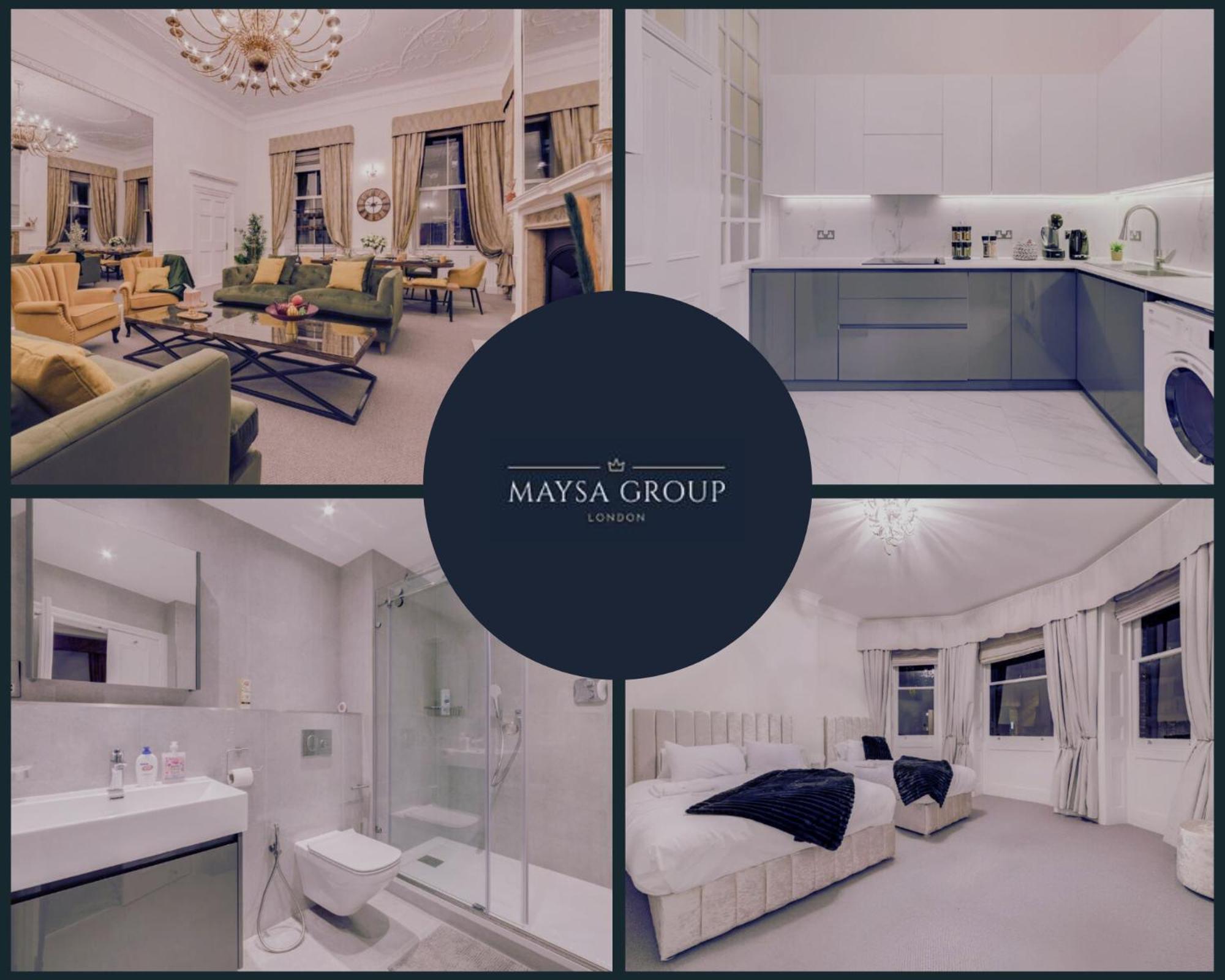 Luxury London 3 Bedroom Duplex With Pool Table - 4Hs מראה חיצוני תמונה